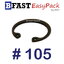 แหวนล็อคใน # 105
