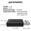 Skull & Co. AudioDrive: Bluetooth 5.2 Audio Adapter for PS4/PS5/SWITCH/PC and Other Devices