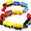 Bobestshop ของเล่นรถไฟไม้ งานสวย เป็นแม่เหล็กดูดติดกับคันอื่นได้