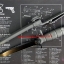 มีดกล๊อก Glock Field Knife, Glock81 Made in Austria ของใหม่ ของแท้ (เป็นมีดขว้าง+ทำเป็นใบหอกได้) สีเทา