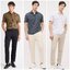 Rw&Co Patterned City Premium Cotton Polo