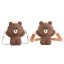 กระเป๋าสะพาย Brown สายธรรมดา ปรับความยาวได้