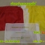 ธงกอล์ฟ สีขาว แดง เหลือง