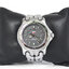 Tag Heuer King Size ก้างปลา เรือนเหล็ก หน้าเทา 2ชั้น