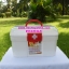 กล่องยาสามัญประจำบ้าน (Medical Box) รุ่น PK07 สีแดง - size XL