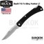 มีดพับ Buck110 Folding Hunter LT 3.75" Plain Blade, Black Nylon Handles, Polyester Sheath - 11553