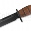 มีดใบตาย Buck 117 Brahma Fixed " Blade, Stacked Leather Handles