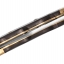 มีดพับ Buck112FG Ranger Finger Grooved Folding Hunter Style Lockback 3" Blade, Ebony Wood Handles, Brass Bolsters - 2539