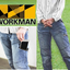 Workman BlueB denim stretch cargo pants