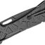 มีดพับ Buck 831BKS1 Marksman Flipper 3.5" Black Cerakote Tanto Blade, Black Aluminum Handles - 12343