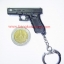 พวงกุญแจ ยี่ห้อปืน กล๊อก Glock รุ่น2 (Gen4) วัสดุโพลีเมอร์(วัสดุเดียว กับที่ทำปืน GLOCK) ....Made in Austria ....ใหม่ แท้