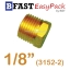 ปลั๊กอุดหัวหกเหลี่ยม (3152-2) 1/8" (1 ตัว/ถุง)