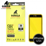กระจกนิรภัยระดับฟรีเมี่ยม Gorilla Tempered Glass Real 3D iPhone 6 / 6S - ( ขอบโค้งพิเศษ )