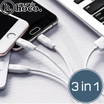 สายชาร์จ Hocoo รุ่น X1 Lightning Micro Type C