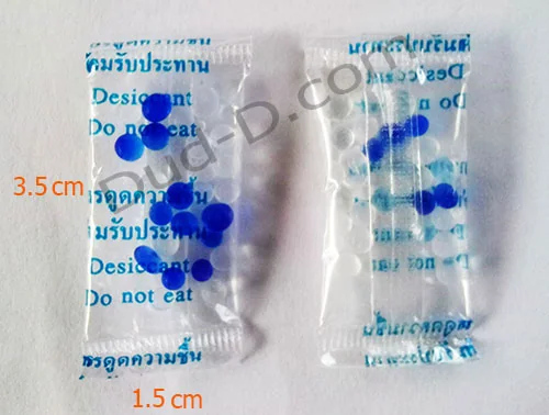 ซองกันชื้น ซิลิก้าเจล ขนาด 0.5 กรัม (พลาสติก) image 5
