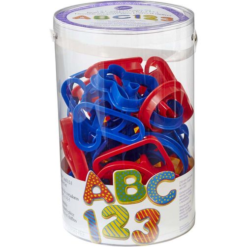 Wilton 50 PC ABC &123 CC Set (2304-1054)